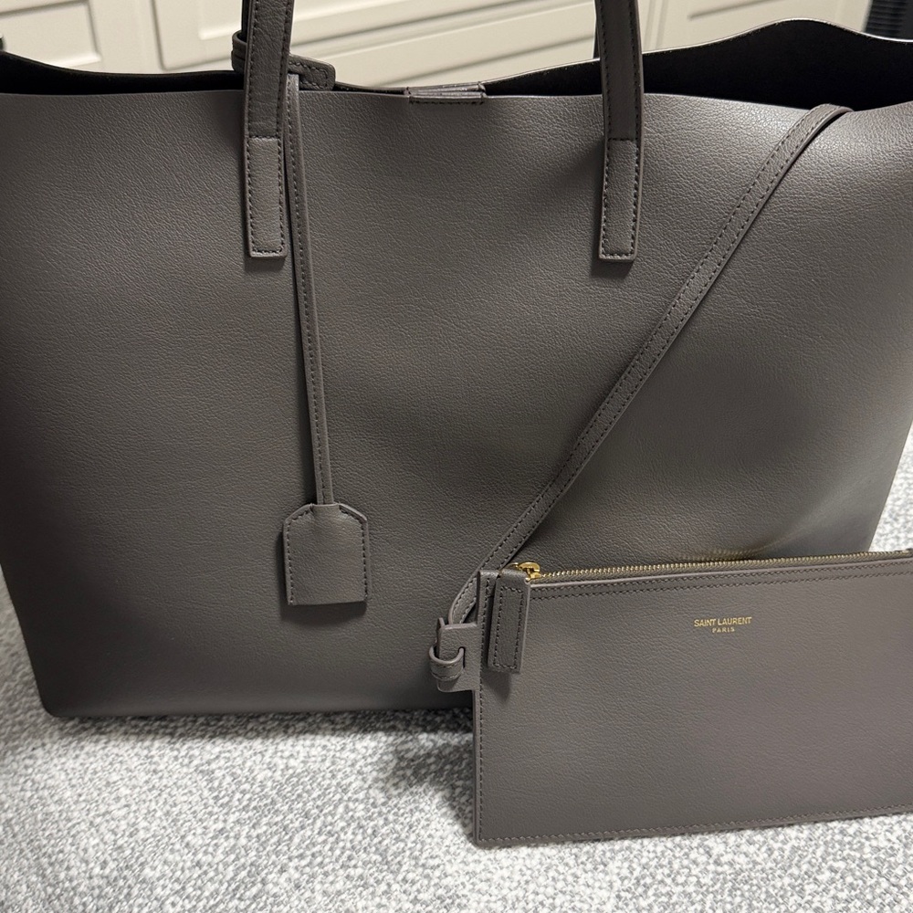 YSL Leather Tote Bag - Picture 10 of 11